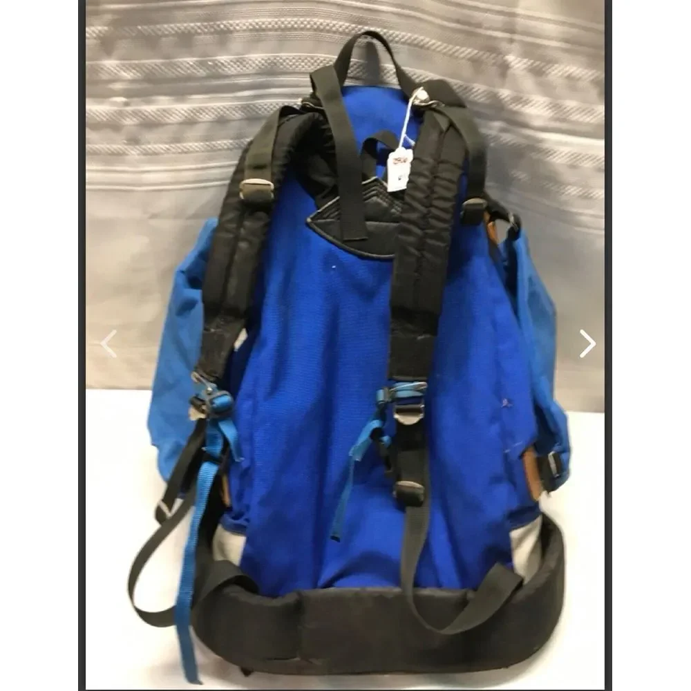 Vintage Wilderness Experience Backpack Rucksack Blue and‎ Two Side Packs